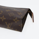 LOUIS VUITTON Monogram Poche Toilette 15 Pouch M47546 LV Auth 84835-7