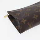 LOUIS VUITTON Monogram Poche Toilette 15 Pouch M47546 LV Auth 84835-14