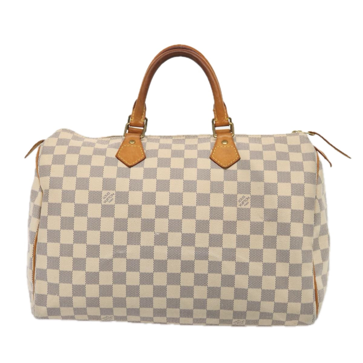 LOUIS VUITTON Damier Azur Speedy 35 Hand Bag N41535 LV Auth 84838 - 0