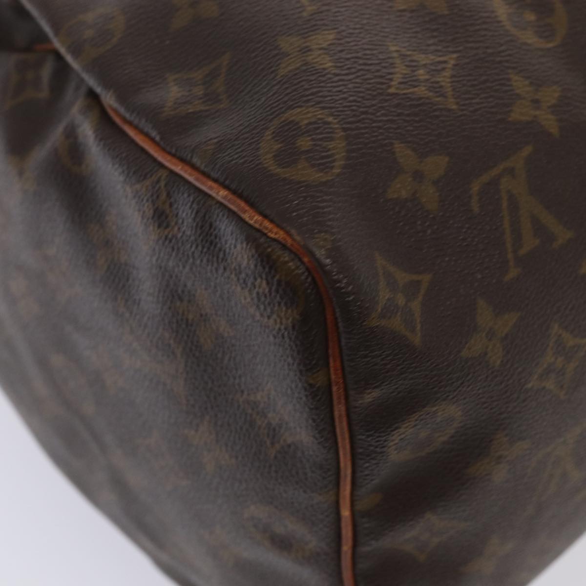 LOUIS VUITTON Monogram Speedy 35 Hand Bag M41524 LV Auth 84839