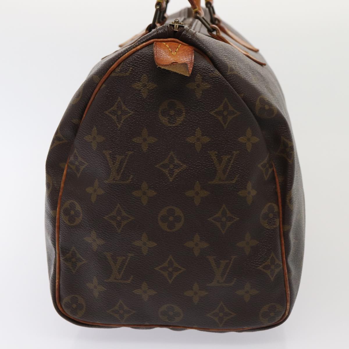 LOUIS VUITTON Monogram Speedy 35 Hand Bag M41524 LV Auth 84839