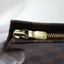 LOUIS VUITTON Damier Ebene Poche Toilette 26 Pouch N47543 LV Auth 84848-8