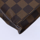 LOUIS VUITTON Damier Ebene Poche Toilette 26 Pouch N47543 LV Auth 84848-14