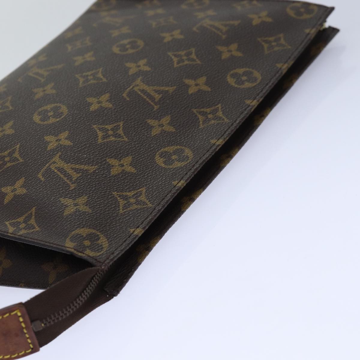 LOUIS VUITTON Monogram Poche Toilette 26 Pouch M47542 LV Auth 84849