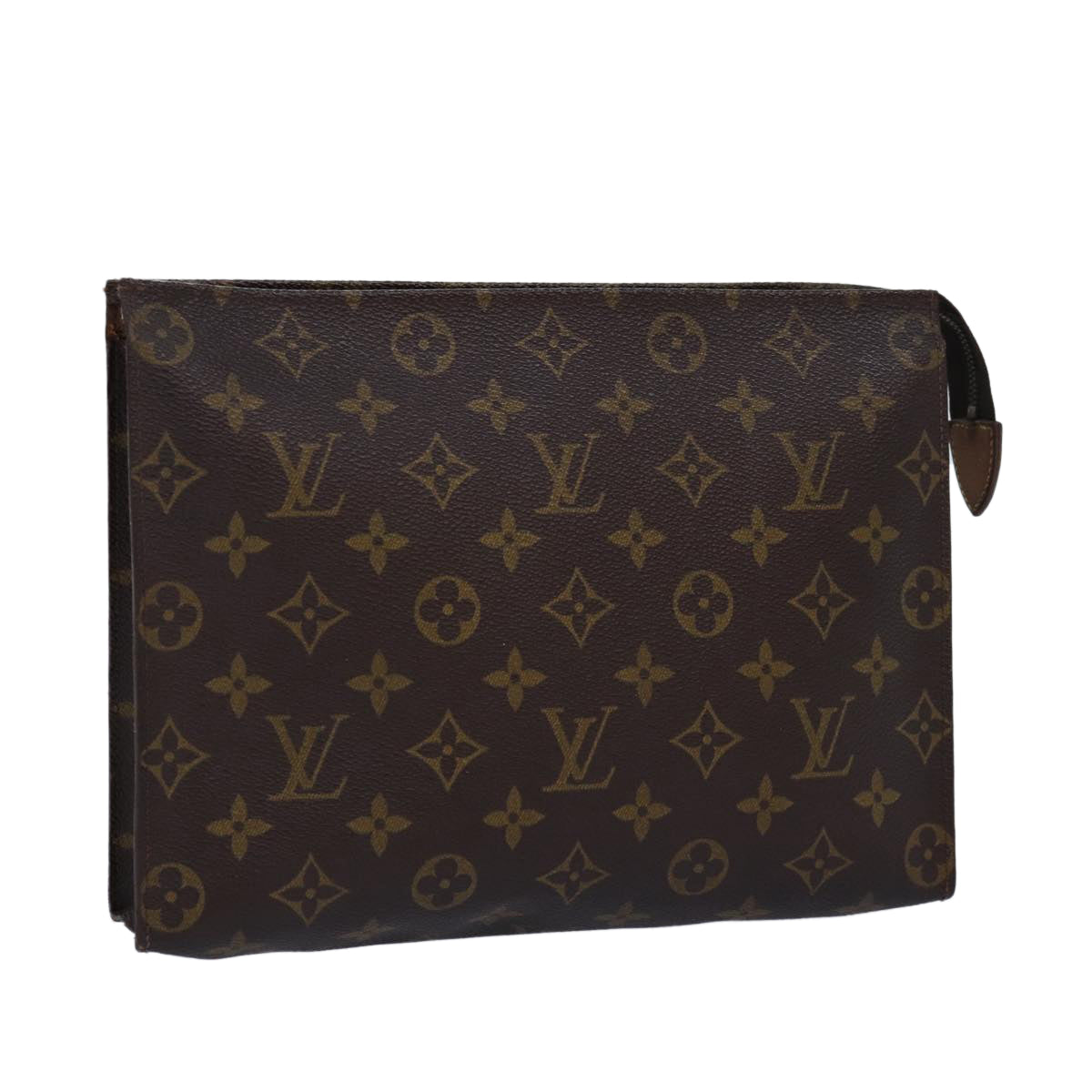 LOUIS VUITTON Monogram Poche Toilette 26 Pouch M47542 LV Auth 84850