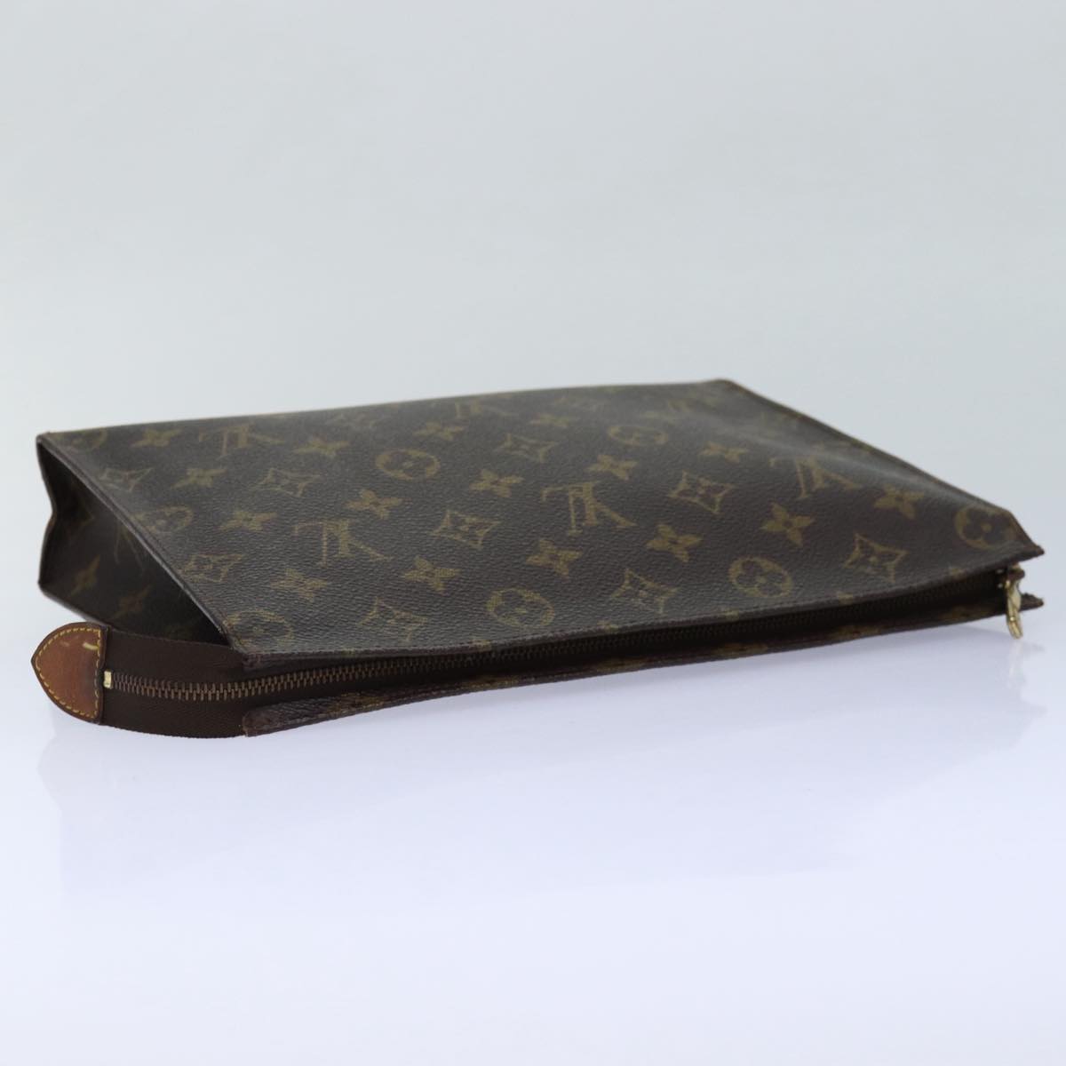 LOUIS VUITTON Monogram Poche Toilette 26 Pouch M47542 LV Auth 84850