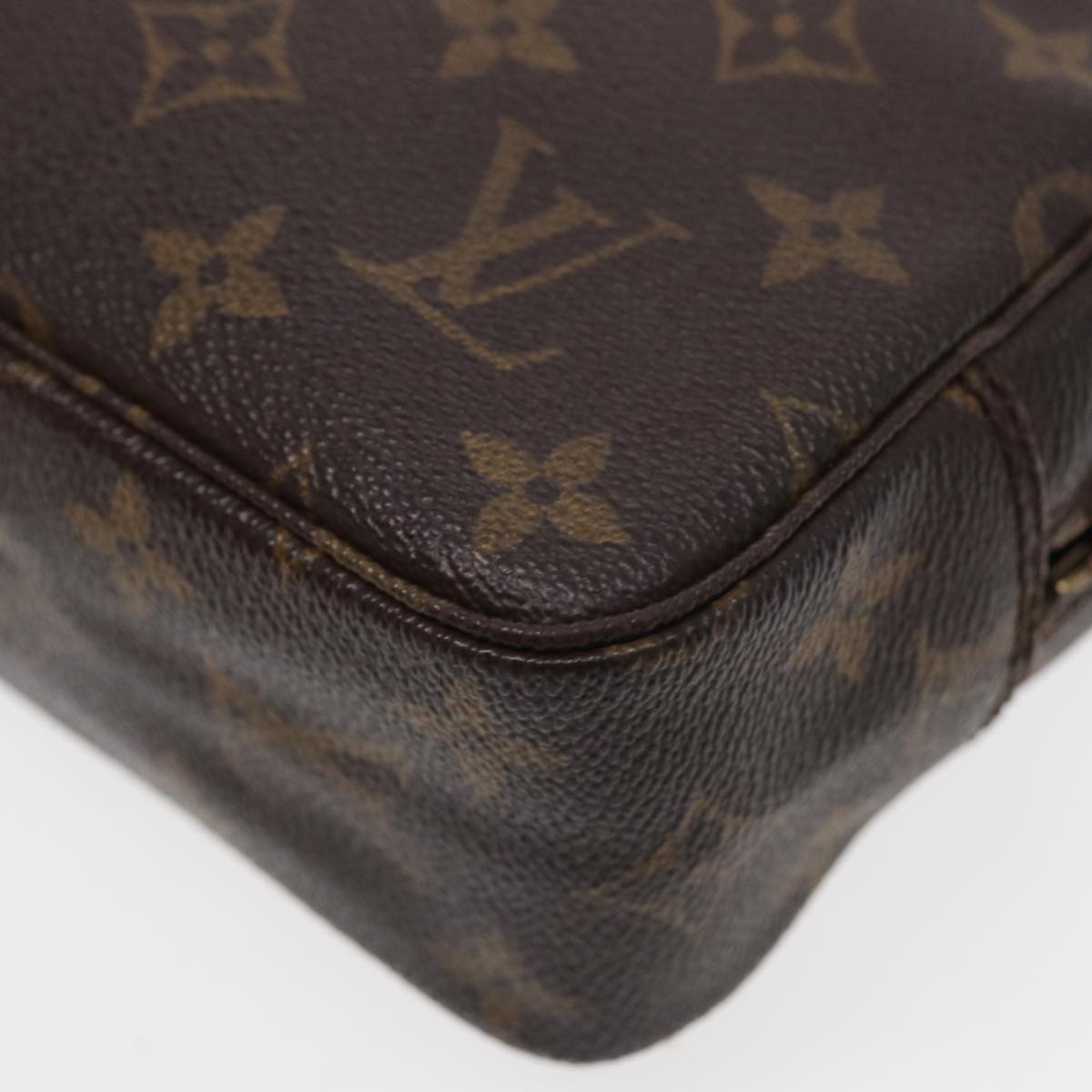 LOUIS VUITTON Monogram Trousse Toilette 23 Clutch Bag M47524 LV Auth 84851