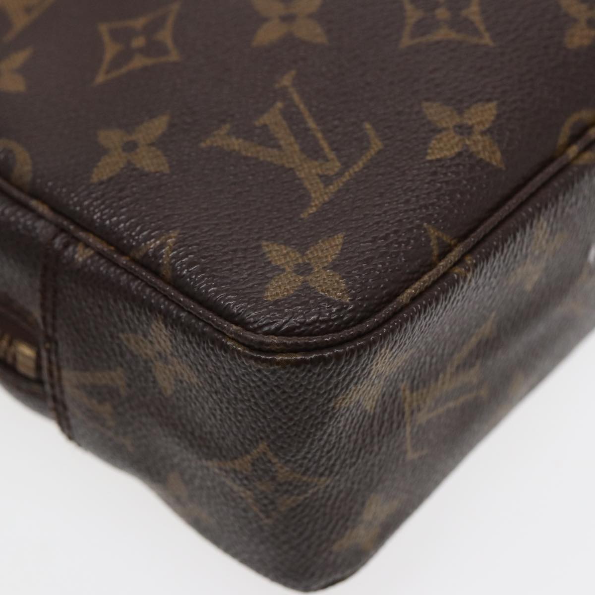 LOUIS VUITTON Monogram Trousse Toilette 23 Clutch Bag M47524 LV Auth 84851