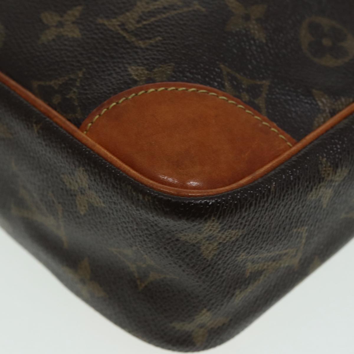 LOUIS VUITTON Monogram Compiegne 28 Clutch Bag M51845 LV Auth 84853