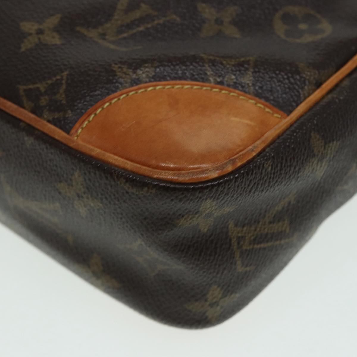 LOUIS VUITTON Monogram Compiegne 28 Clutch Bag M51845 LV Auth 84853