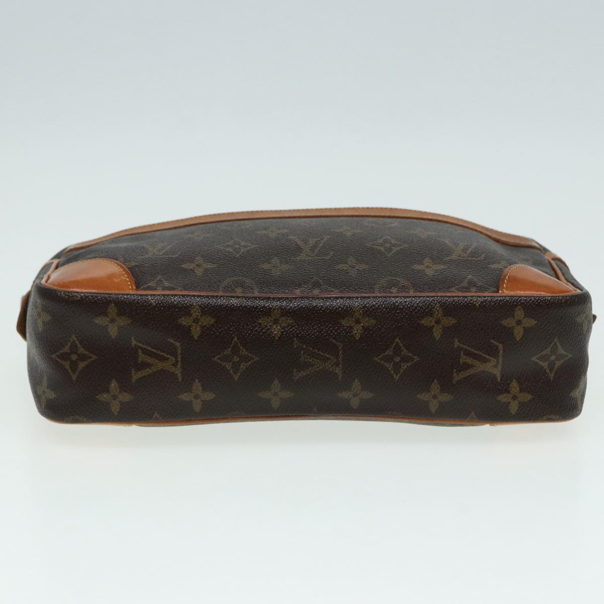 LOUIS VUITTON Monogram Compiegne 28 Clutch Bag M51845 LV Auth 84853