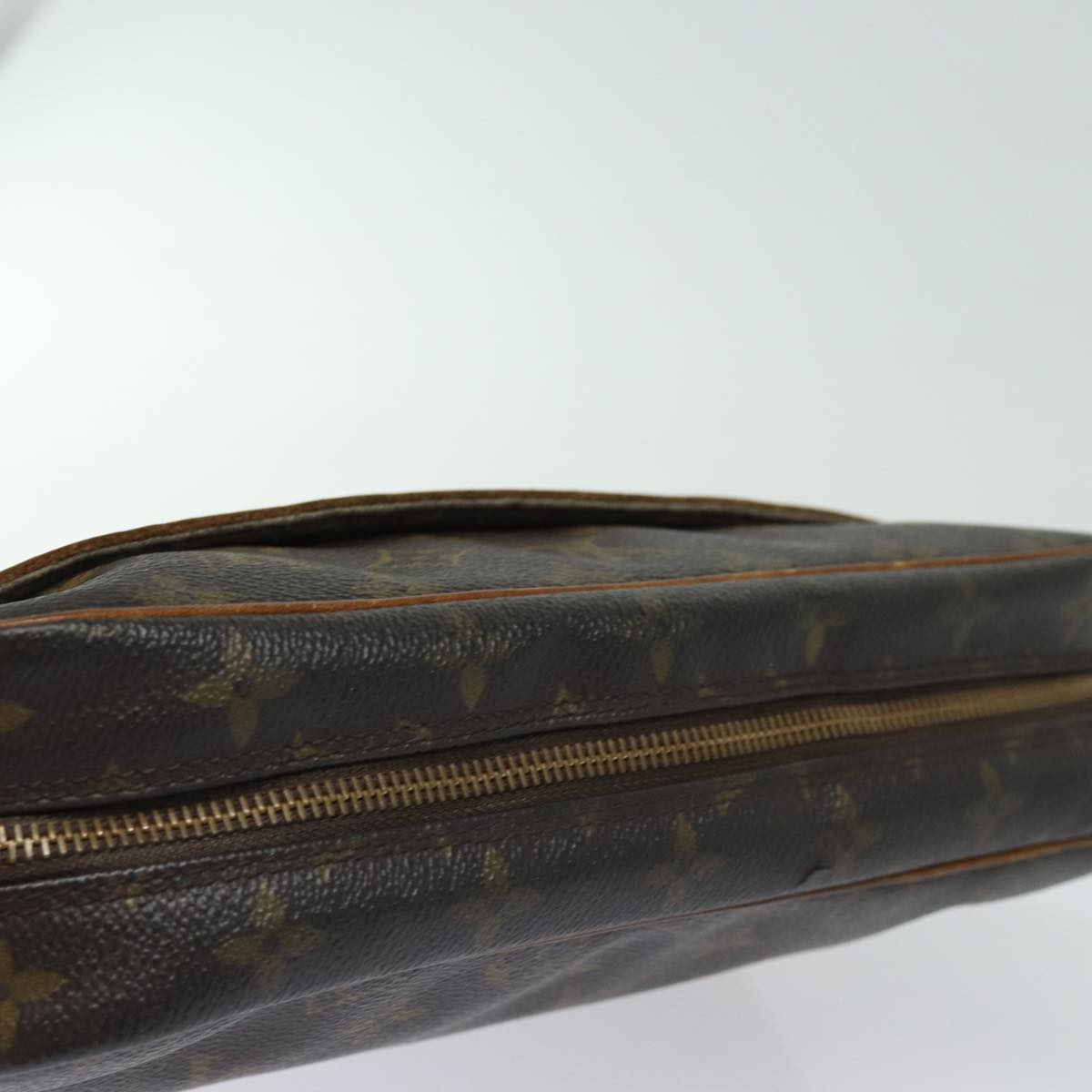 LOUIS VUITTON Monogram Compiegne 28 Clutch Bag M51845 LV Auth 84854