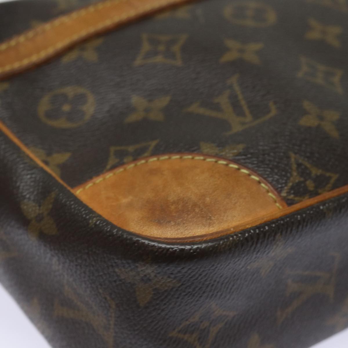 LOUIS VUITTON Monogram Compiegne 28 Clutch Bag M51845 LV Auth 84854