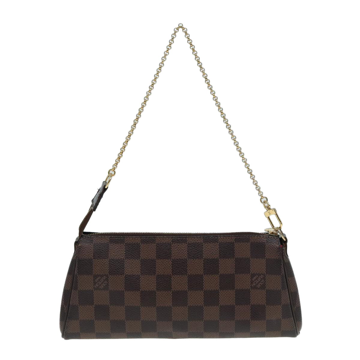 LOUIS VUITTON Damier Ebene Eva Shoulder Bag 2way N55213 LV Auth 84860