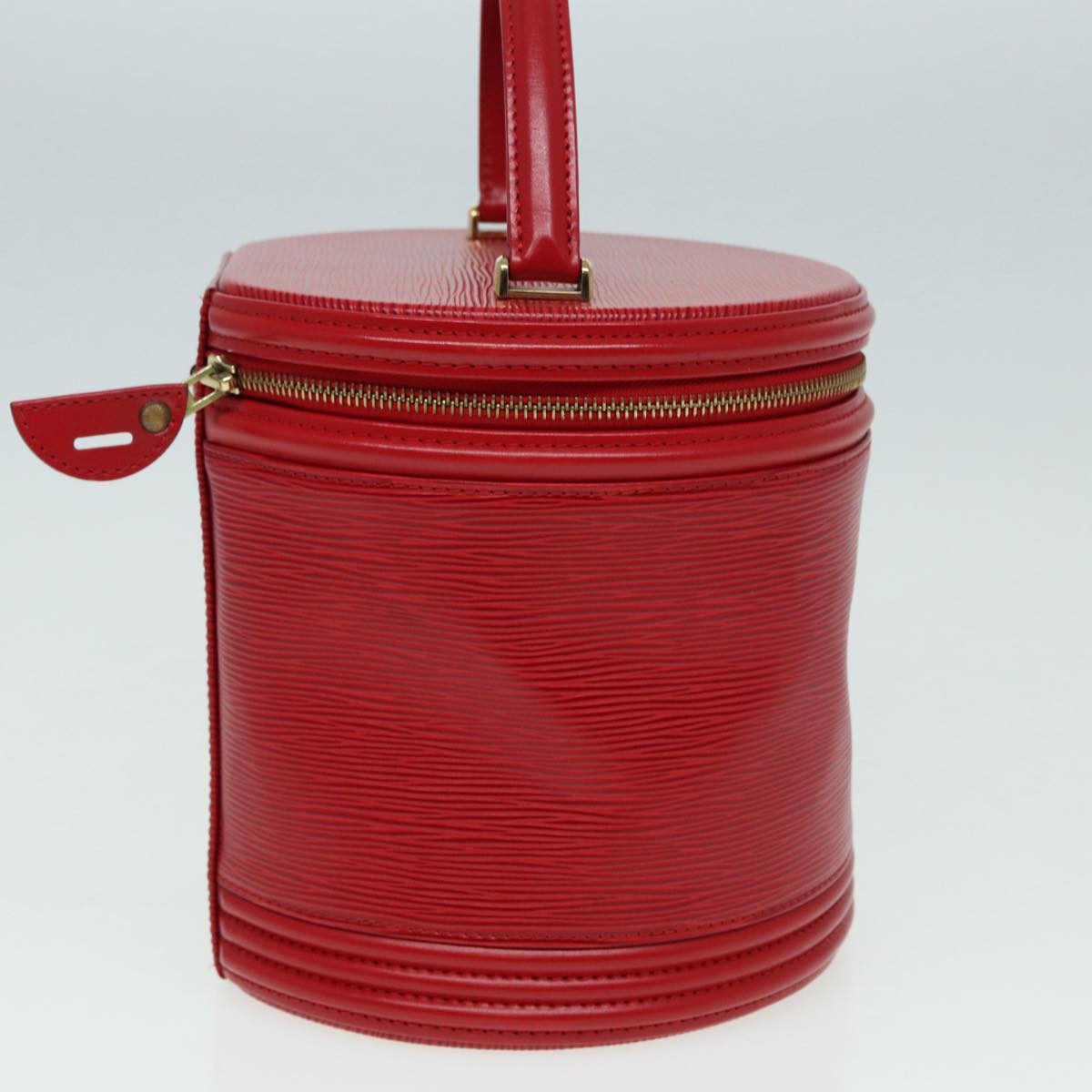 LOUIS VUITTON Epi Cannes Hand Bag Red M48037 LV Auth 84866