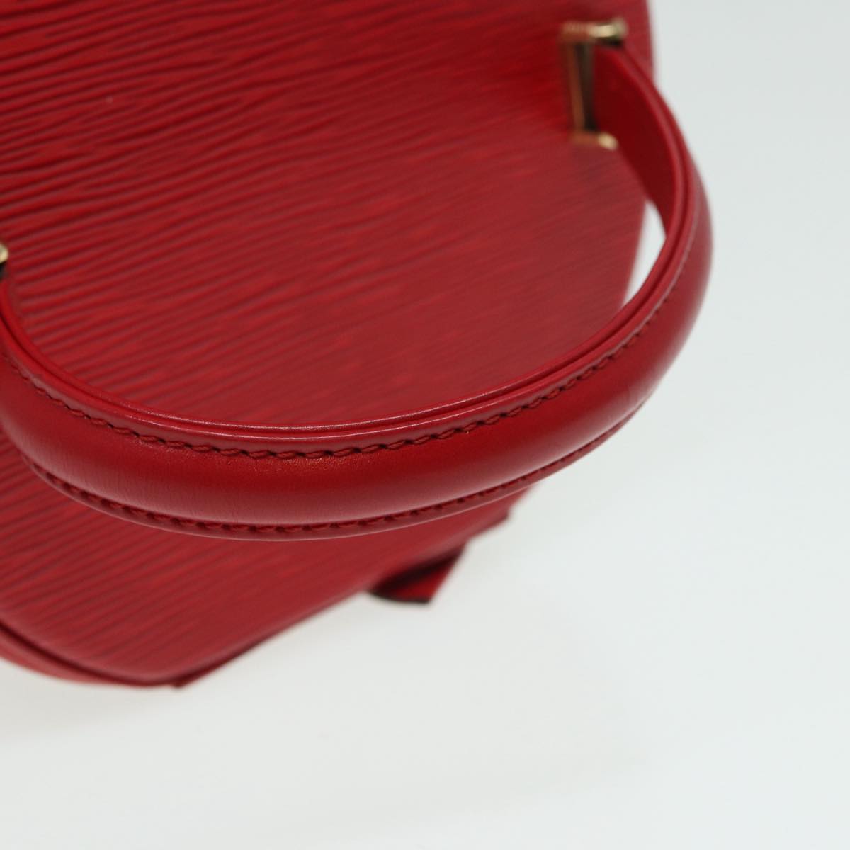 LOUIS VUITTON Epi Cannes Hand Bag Red M48037 LV Auth 84866