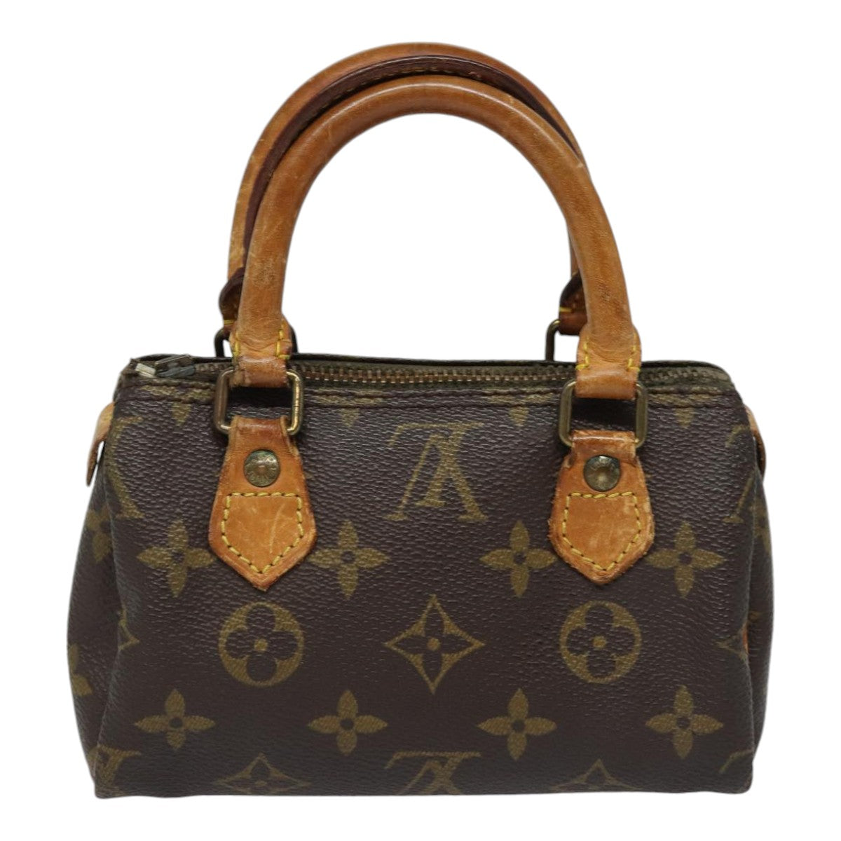 LOUIS VUITTON Monogram Mini Speedy Hand Bag M41534 LV Auth 84874 - 0