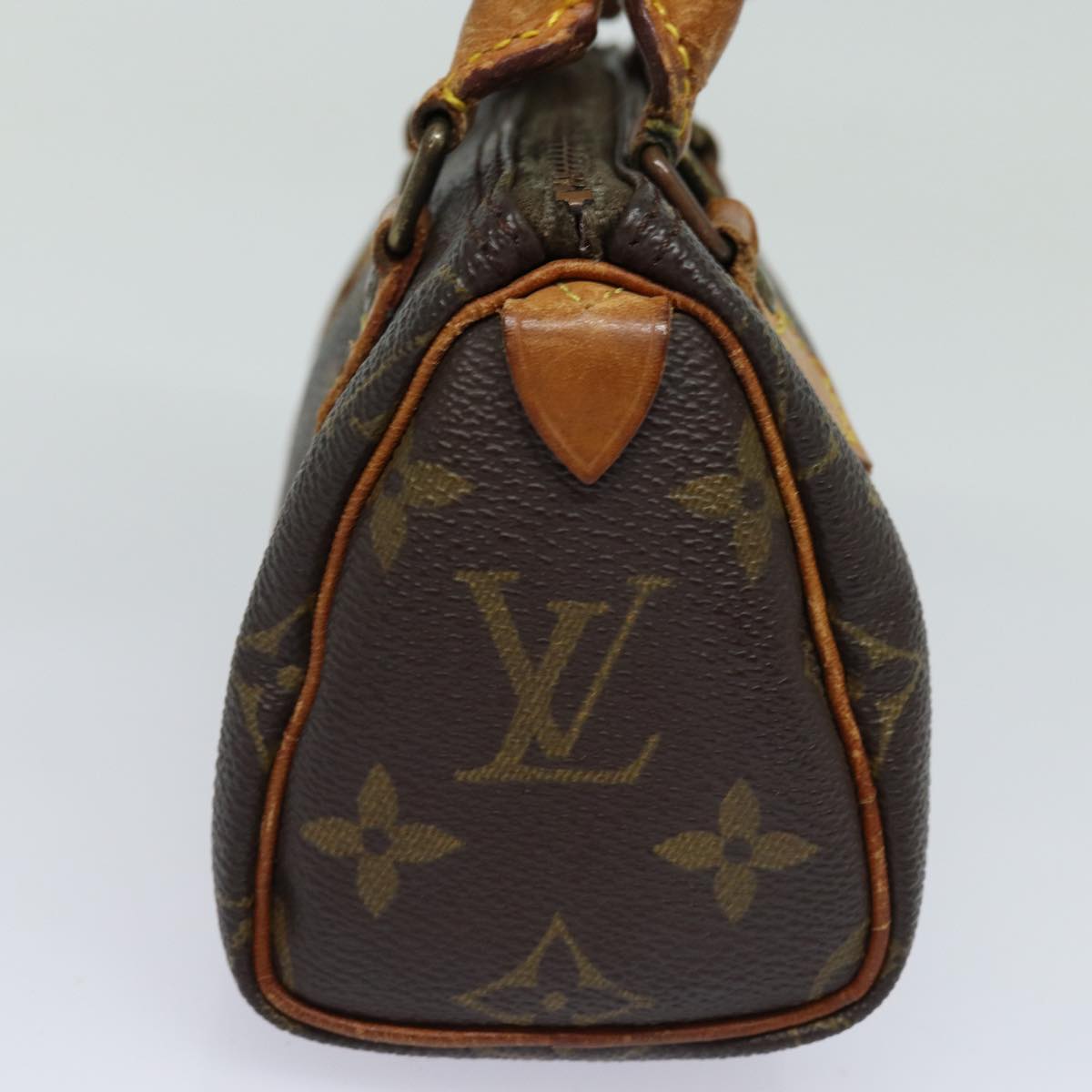 LOUIS VUITTON Monogram Mini Speedy Hand Bag M41534 LV Auth 84874