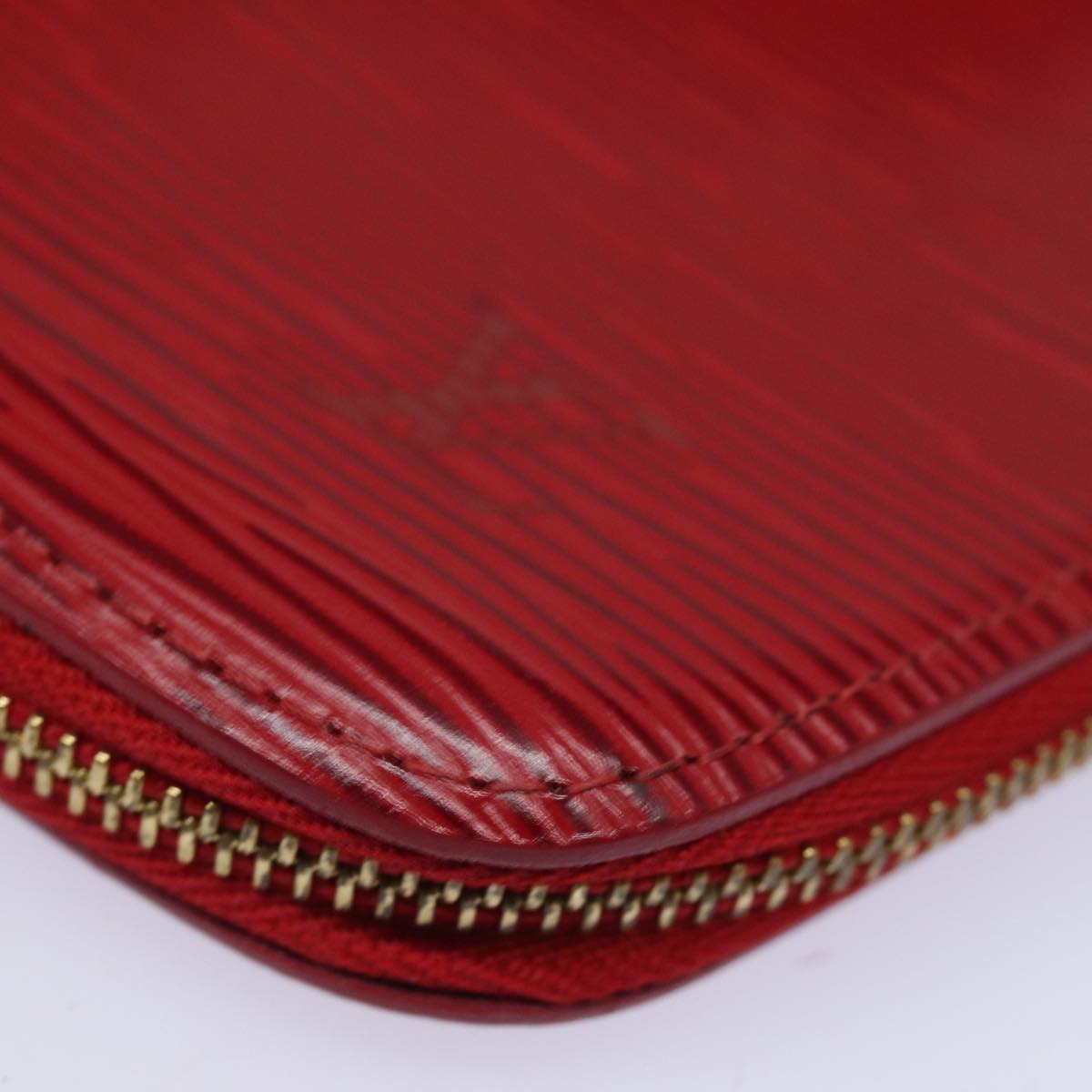 LOUIS VUITTON Epi Agenda Geod Wallet Red M63877 LV Auth 84881