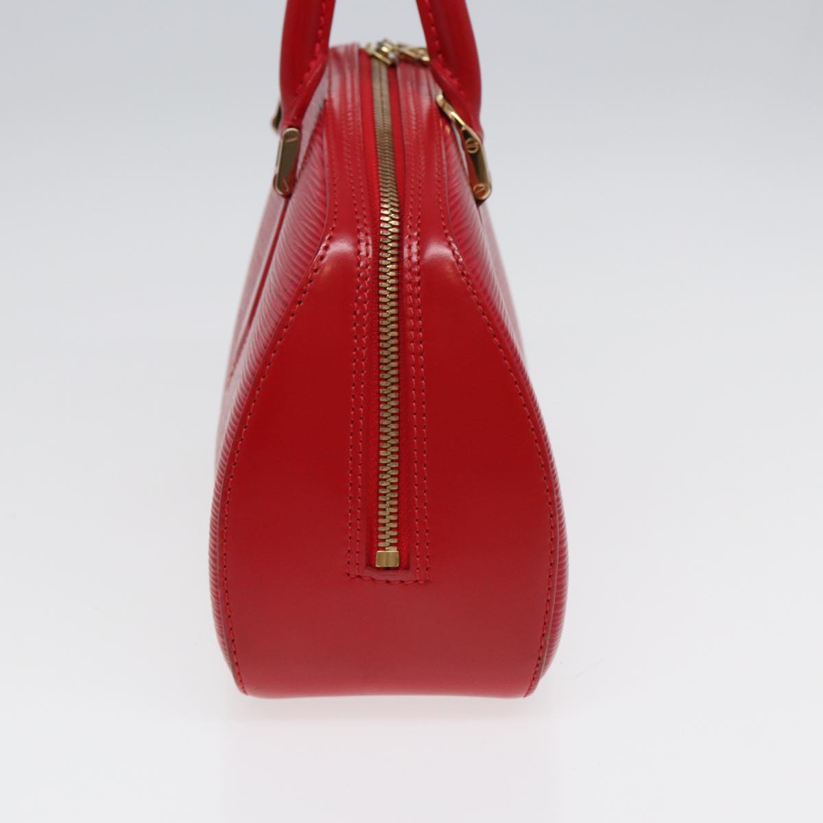 LOUIS VUITTON Epi jasmine Hand Bag Red M52087 LV Auth 84895