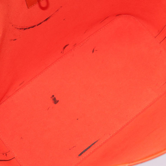 LOUIS VUITTON Epi Neverfull MM Tote Bag Orange Pimon M40884 LV Auth 84897