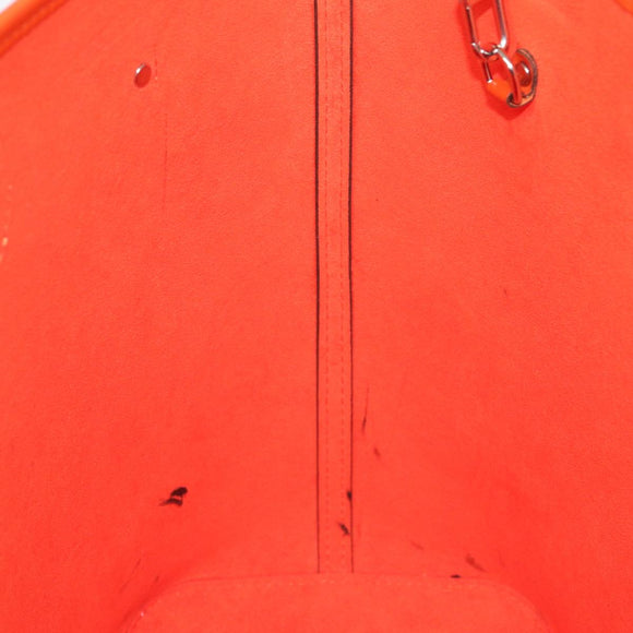 LOUIS VUITTON Epi Neverfull MM Tote Bag Orange Pimon M40884 LV Auth 84897