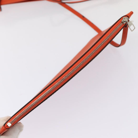 LOUIS VUITTON Epi Neverfull MM Tote Bag Orange Pimon M40884 LV Auth 84897