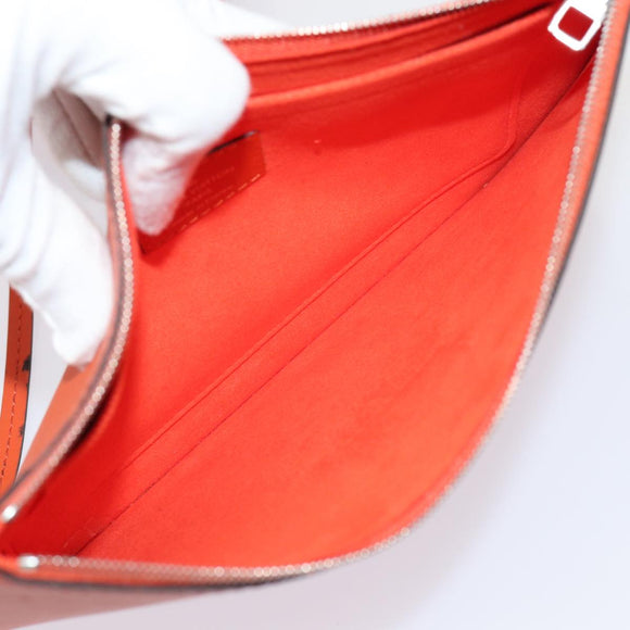 LOUIS VUITTON Epi Neverfull MM Tote Bag Orange Pimon M40884 LV Auth 84897