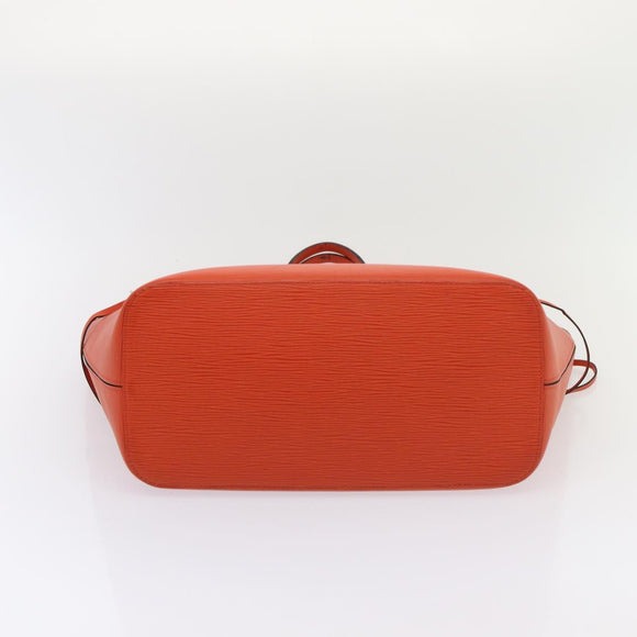 LOUIS VUITTON Epi Neverfull MM Tote Bag Orange Pimon M40884 LV Auth 84897