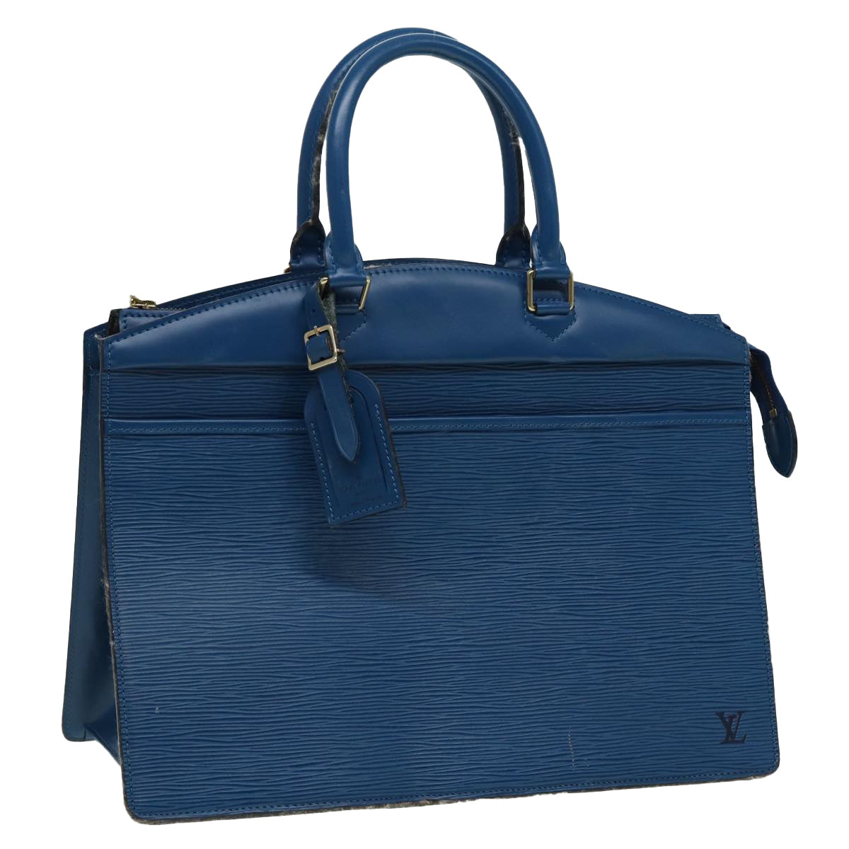 LOUIS VUITTON Epi Riviera Hand Bag Blue M48185 LV Auth 84903