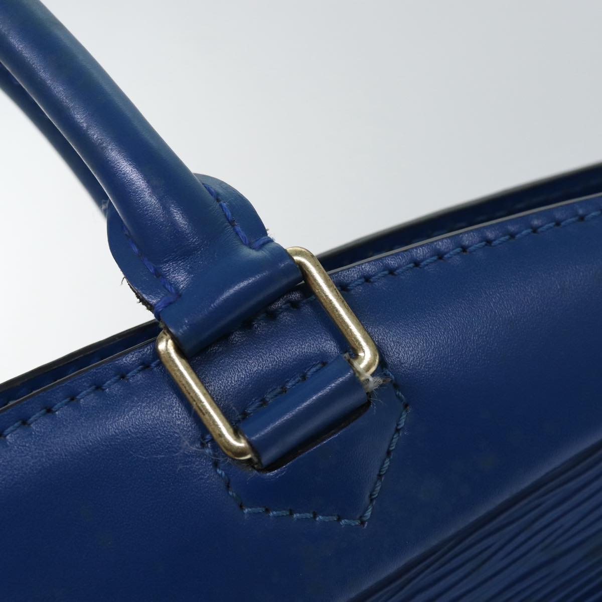 LOUIS VUITTON Epi Riviera Hand Bag Blue M48185 LV Auth 84904