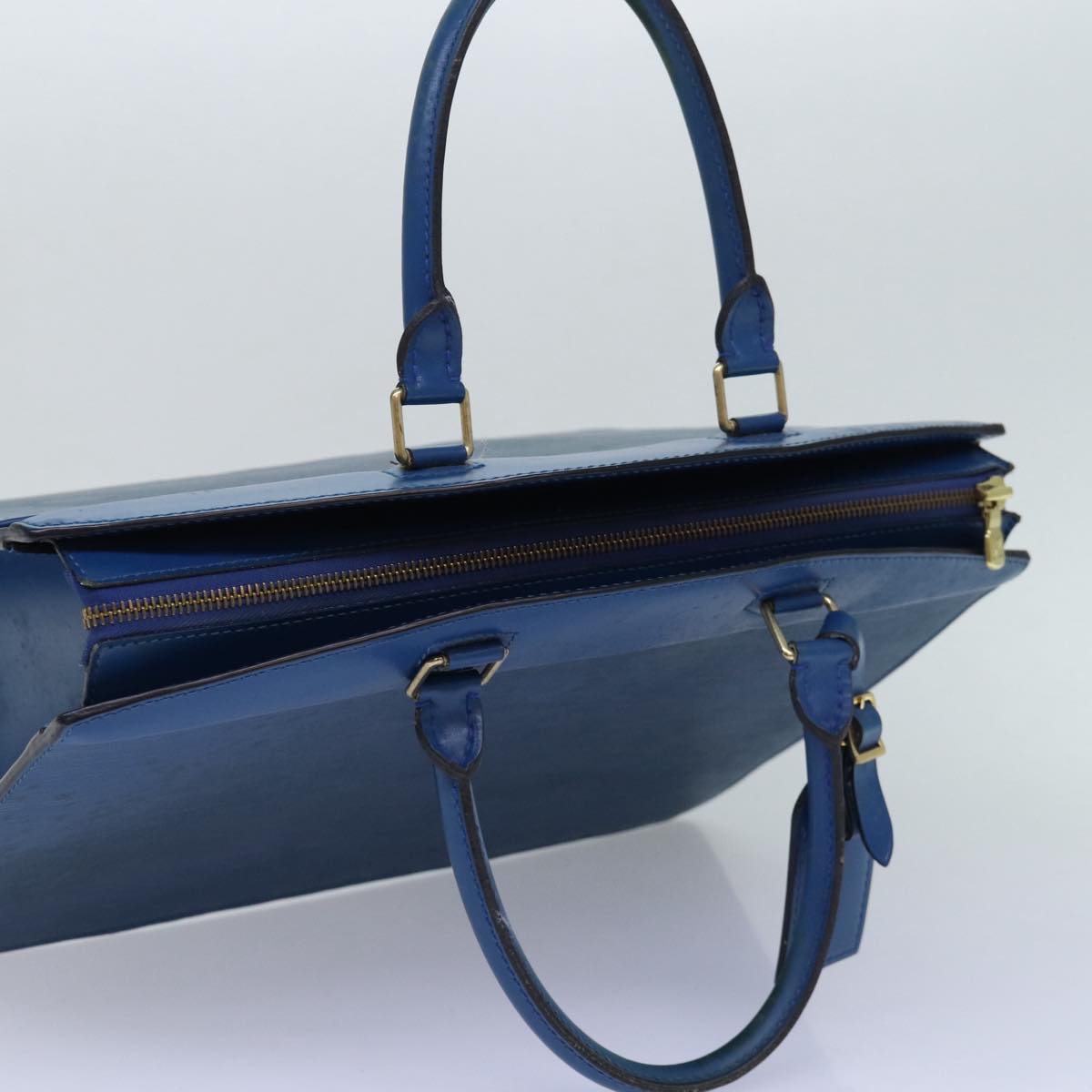 LOUIS VUITTON Epi Riviera Hand Bag Blue M48185 LV Auth 84904