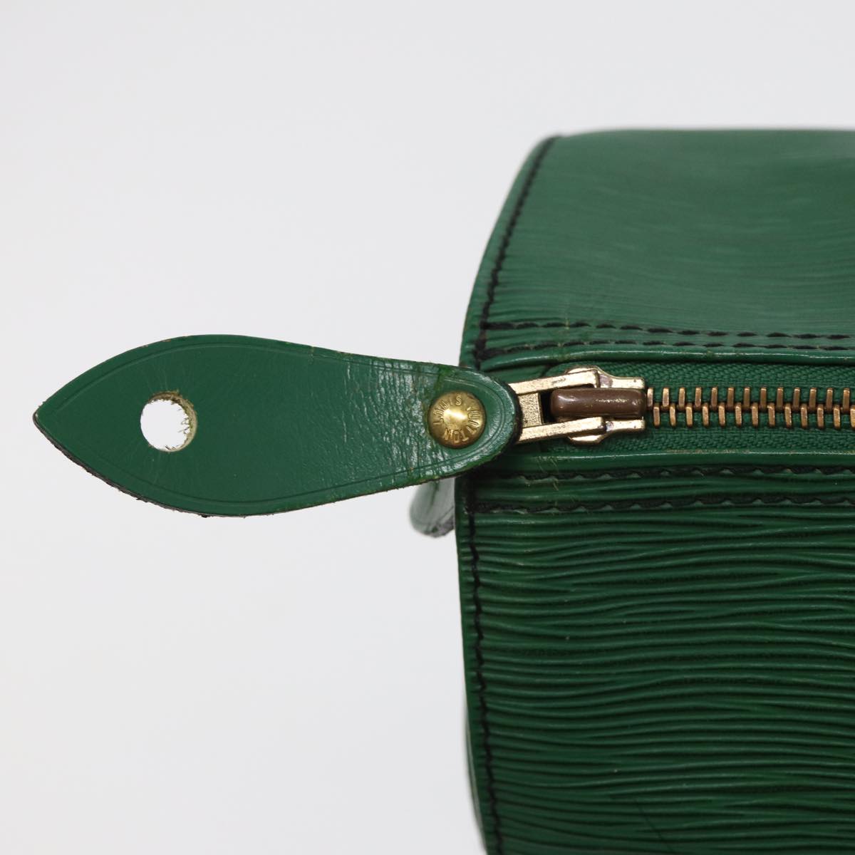 LOUIS VUITTON Epi Speedy 25 Hand Bag Borneo Green M43014 LV Auth 84907