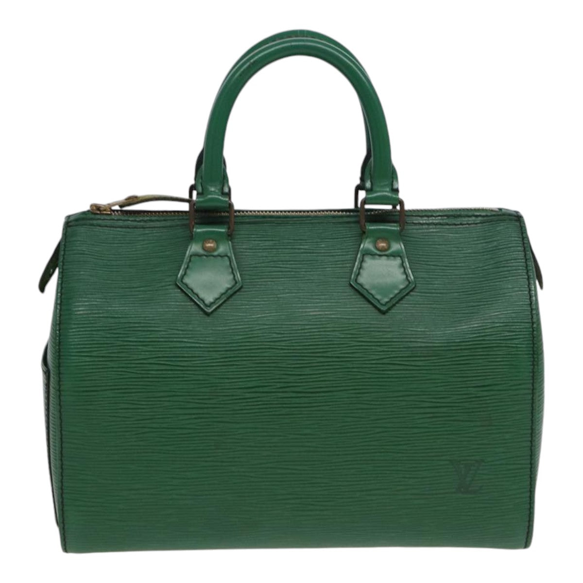 LOUIS VUITTON Epi Speedy 25 Hand Bag Borneo Green M43014 LV Auth 84907