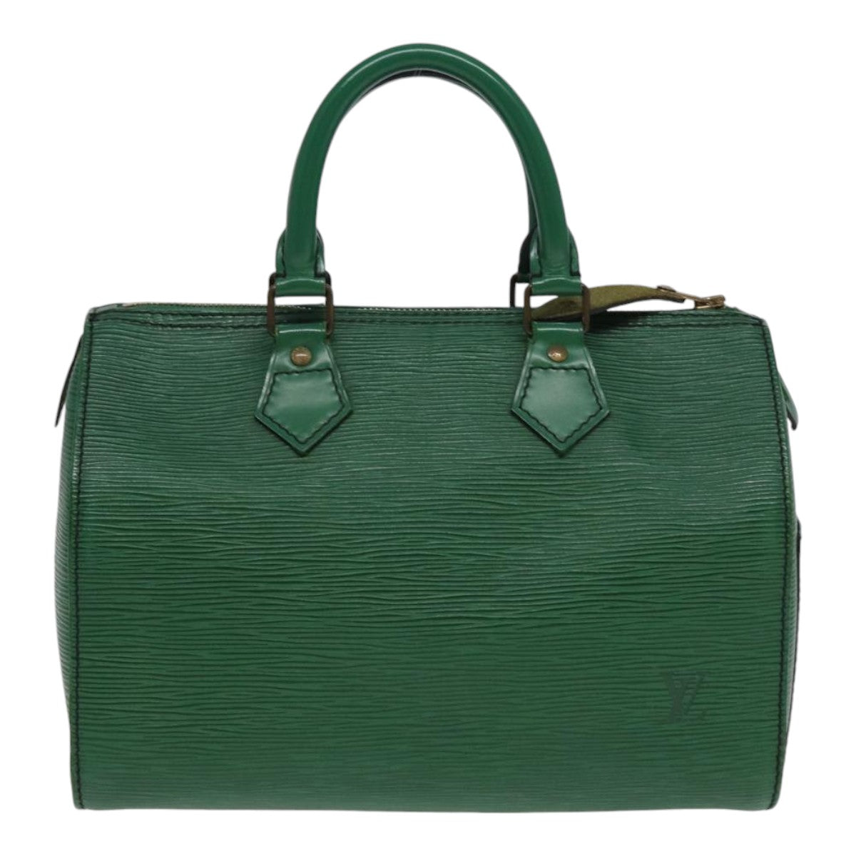 LOUIS VUITTON Epi Speedy 25 Hand Bag Borneo Green M43014 LV Auth 84907