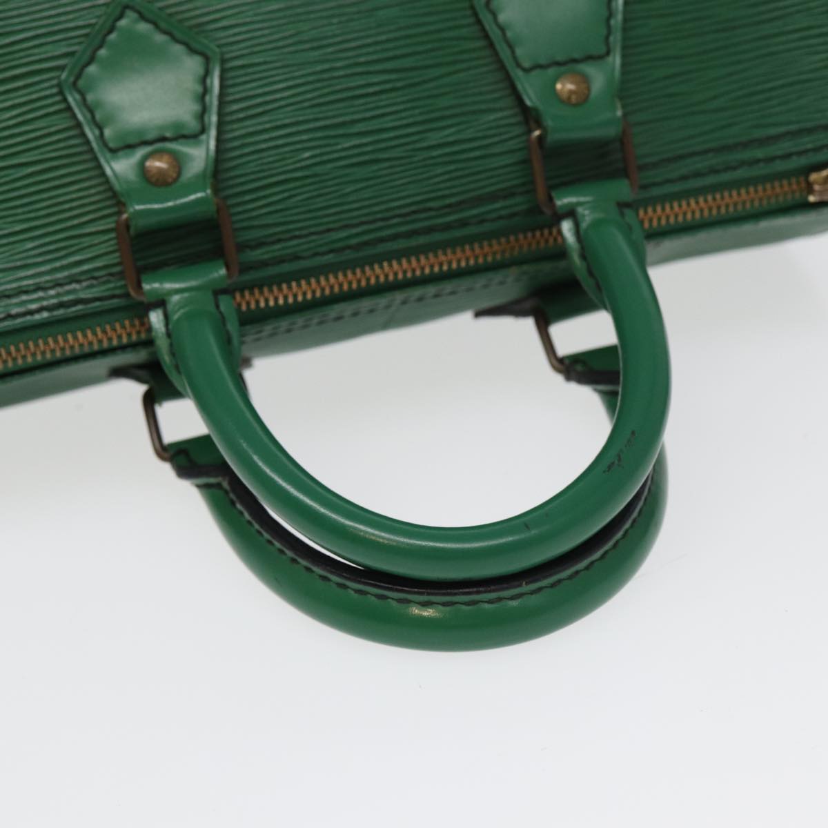 LOUIS VUITTON Epi Speedy 25 Hand Bag Borneo Green M43014 LV Auth 84907