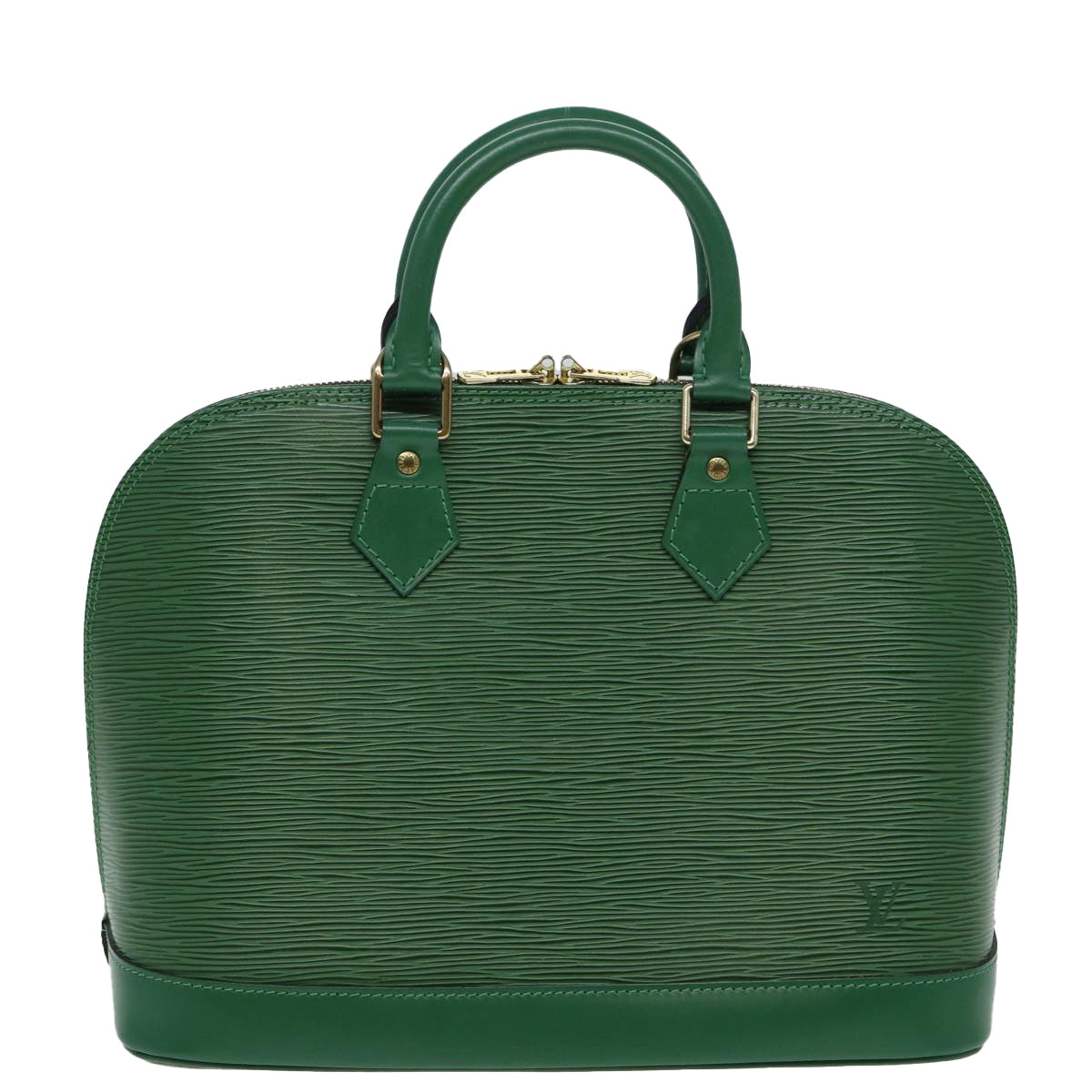 LOUIS VUITTON Epi Alma Hand Bag Borneo Green M52144 LV Auth 84910 - 0