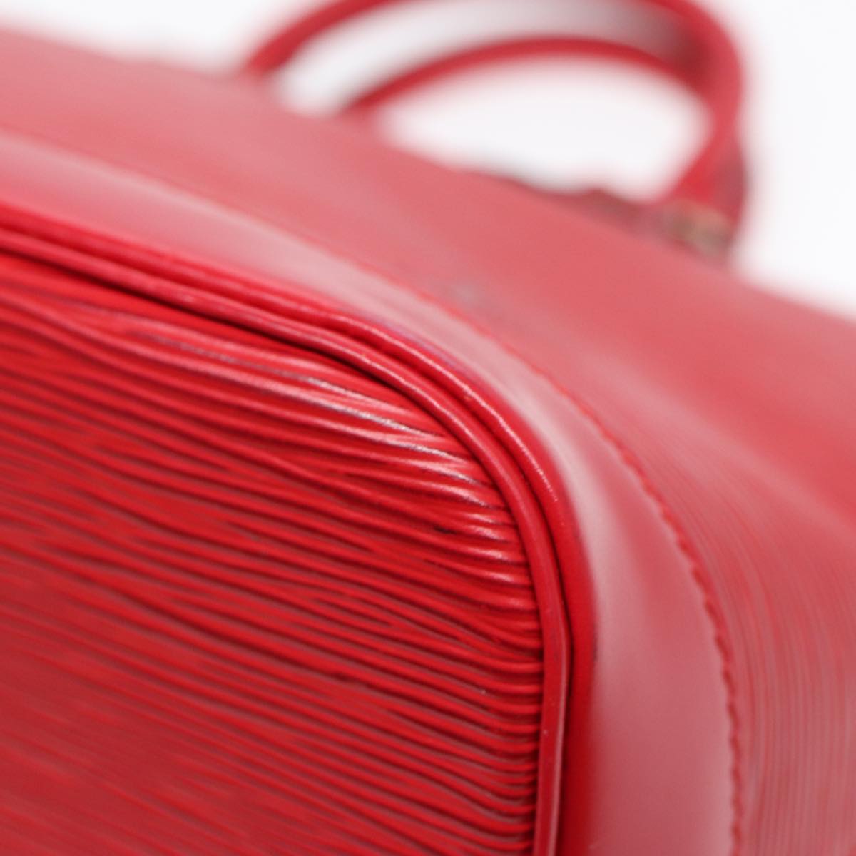 LOUIS VUITTON Epi Alma Hand Bag Castilian Red M52147 LV Auth 84911