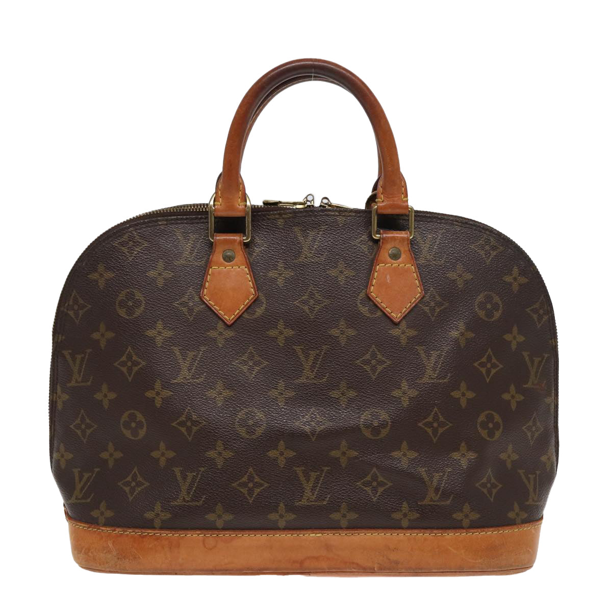 LOUIS VUITTON Monogram Alma Hand Bag M51130 LV Auth 84922