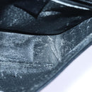 CELINE Macadam Canvas Shoulder Bag PVC Leather Black Auth 84935-20