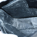 CELINE Macadam Canvas Shoulder Bag PVC Leather Black Auth 84935-21