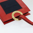 CELINE Shoulder Bag Leather Red Auth 84936-6