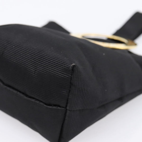 CELINE Pouch Nylon Black Auth 84937