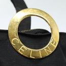 CELINE Pouch Nylon Black Auth 84937-10