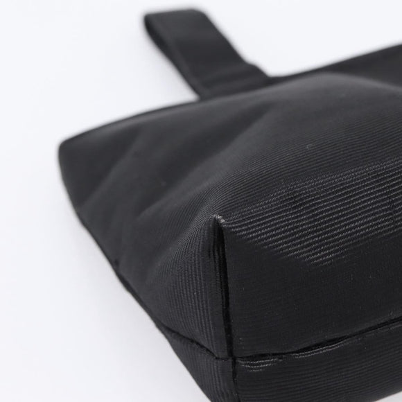 CELINE Pouch Nylon Black Auth 84937