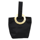CELINE Pouch Nylon Black Auth 84937-13