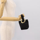 CELINE Pouch Nylon Black Auth 84937-21