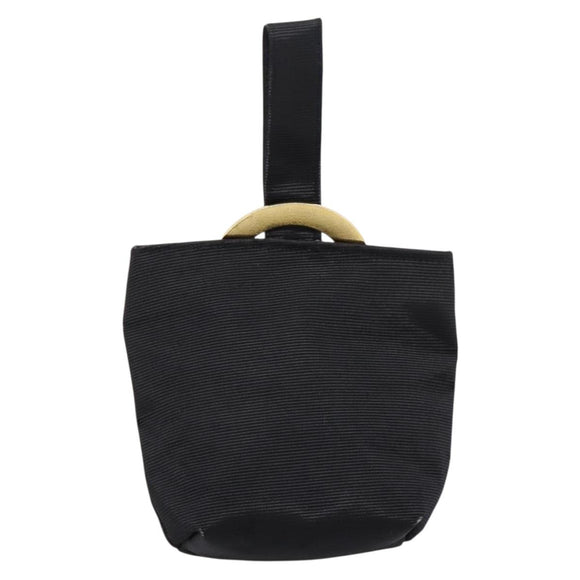 CELINE Pouch Nylon Black Auth 84937