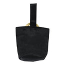 CELINE Pouch Nylon Black Auth 84937-2