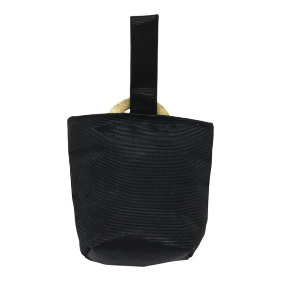 CELINE Pouch Nylon Black Auth 84937